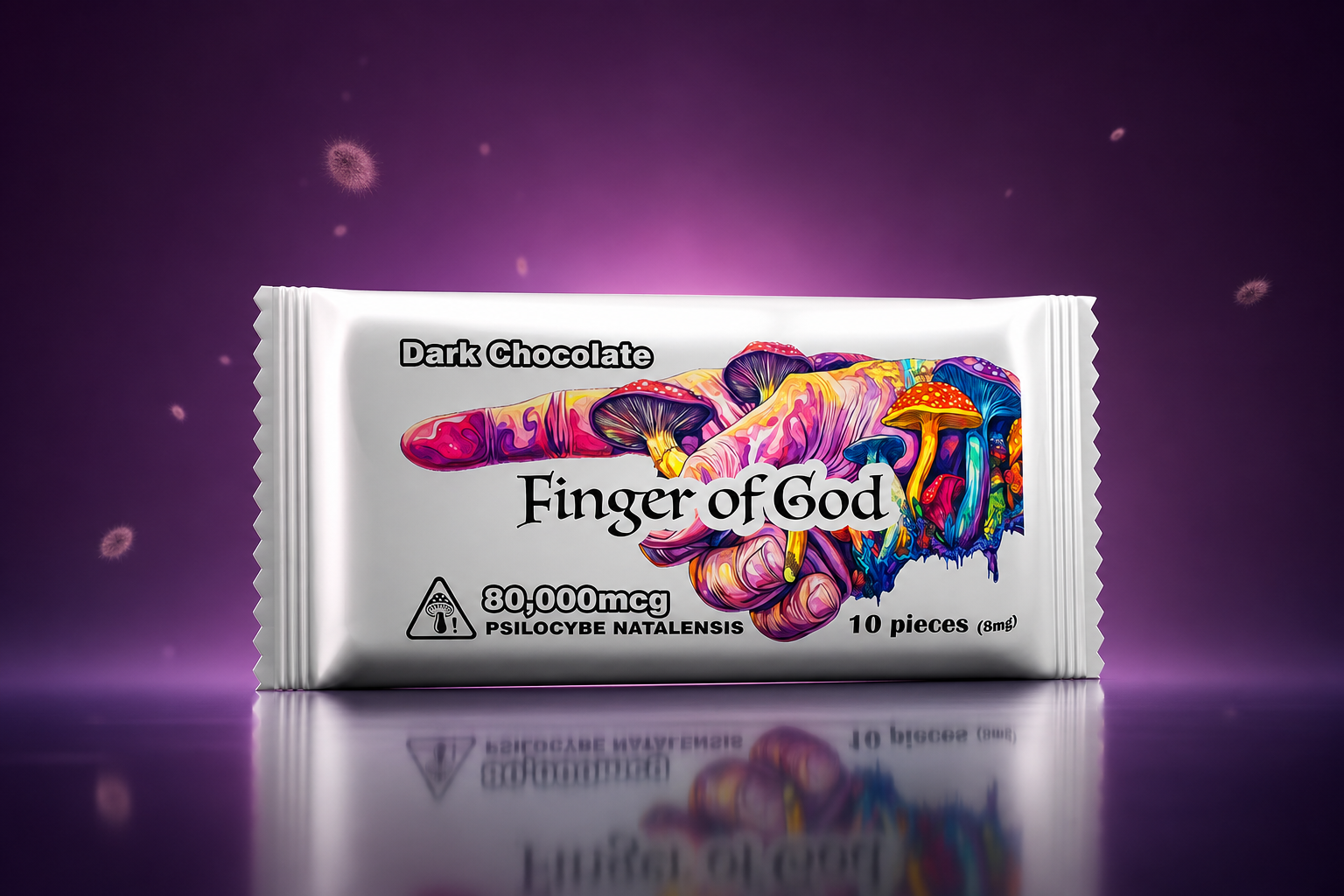 Psilocybin Chocolate · scored bars